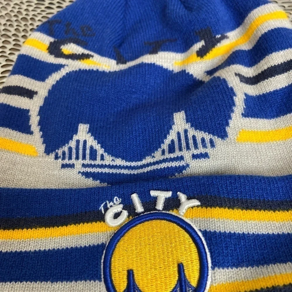 Golden State Warriors Knitted Cap